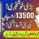 Benazir Kafaalat Program Payment 13500 Check Via 8171 Portal